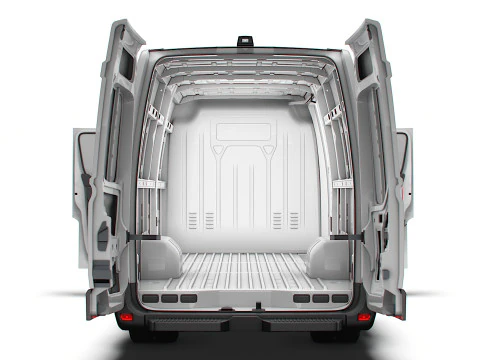 Renault Master Van L4H2 HQInterior 2023 3D Model