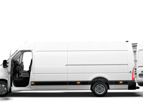 Renault Master Van L4H2 HQInterior 2023 3D Model