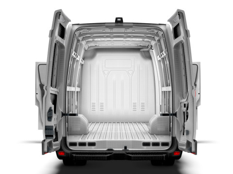 Renault Master Van L4H2 HQInterior 2023 Model 3D