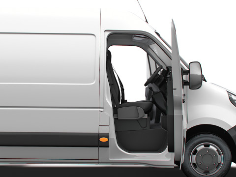 Vauxhall Movano Van L4H2 HQInterior 2021 3D 模型