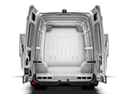 Vauxhall Movano Van L4H2 HQInterior 2021 3D 模型