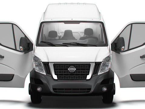 Nissan NV400 Van L4H3 HQ Interior 2021 3D Model