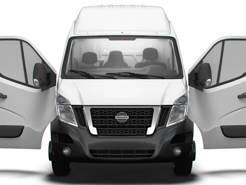 Interni Nissan NV400 Van L4H3 HQ 2021 Modello 3D