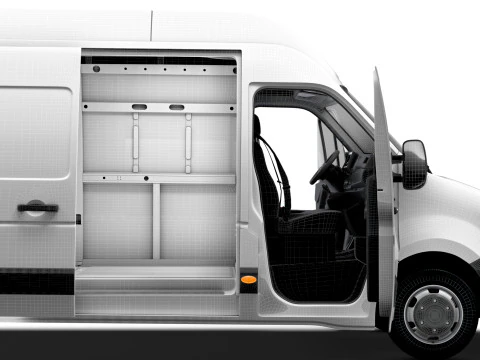 Interni Nissan NV400 Van L4H3 HQ 2021 Modello 3D