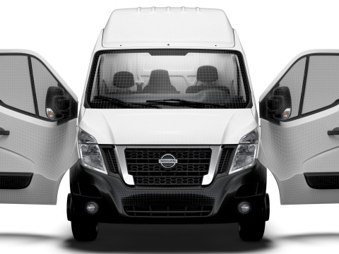 Nissan NV400 Van L4H3 HQ Interior 2021 3D Model