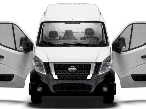 Interni Nissan NV400 Van L4H3 HQ 2021 Modello 3D