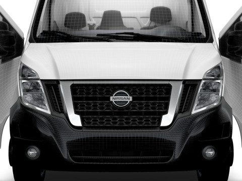 Nissan NV400 Van L4H3 HQ Interior 2021 3D Model