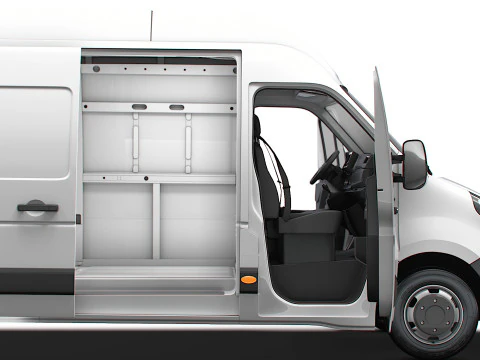 Wnętrze Opla Movano Van L4H3 HQ 2021 Model 3D