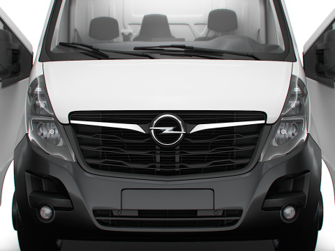 Opel Movano Van L4H3 HQ Interior 2021 3D Model