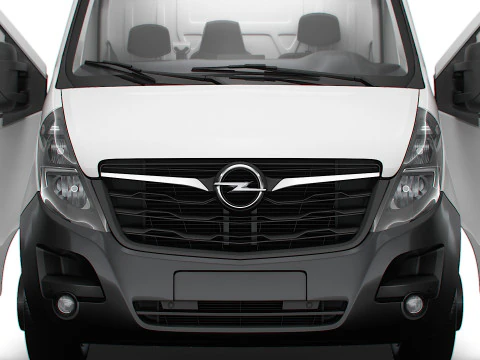 Wnętrze Opla Movano Van L4H3 HQ 2021 Model 3D