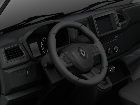 Renault Master Van L4H3 HQInterior 2023 3D Model