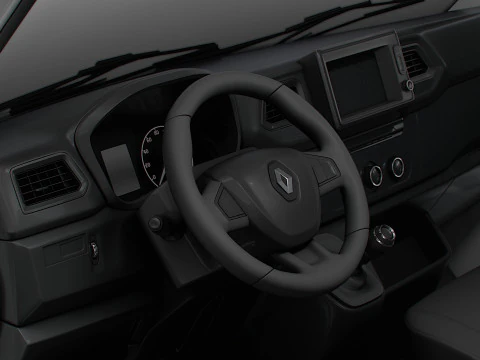 Renault Master Van L4H3 HQInterior 2023 3D Model