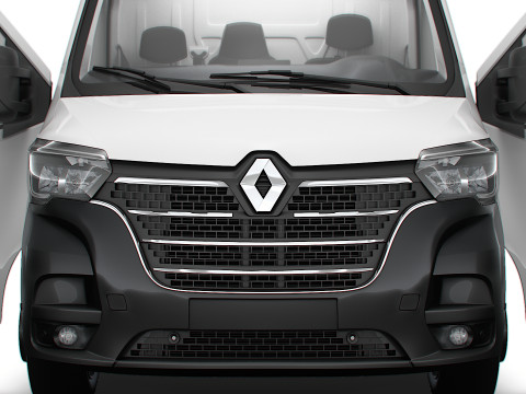 Renault Master Van L4H3 HQInterior 2023 3D Model