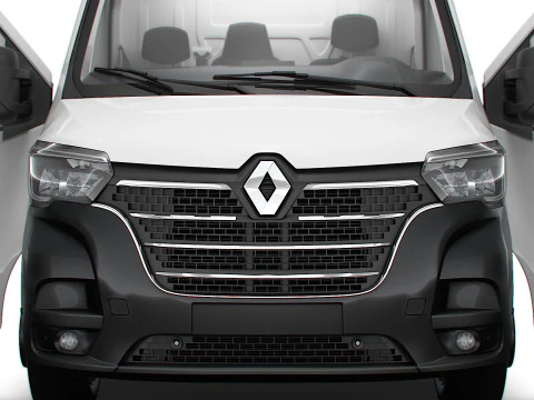 Renault Master Van L4H3 HQInterior 2023 3D Model