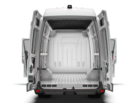 Renault Master Van L4H3 HQInterior 2023 3D Model