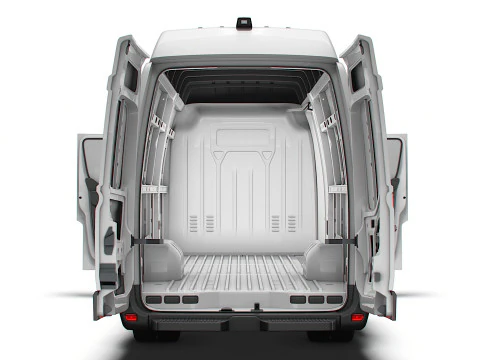 Renault Master Van L4H3 HQInterior 2023 3D Model