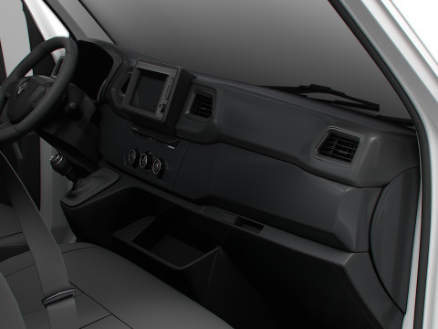 Renault Master Van L4H3 HQInterior 2023 3D Model