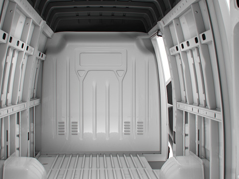 Renault Master Van L4H3 HQInterior 2023 3D Model