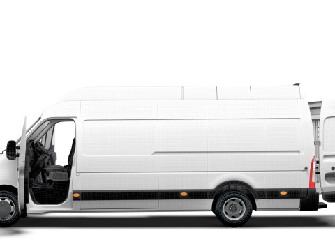 Renault Master Van L4H3 HQInterior 2023 3D Model