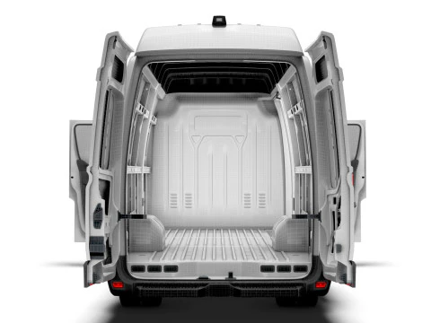 Renault Master Van L4H3 HQInterior 2023 3D Model