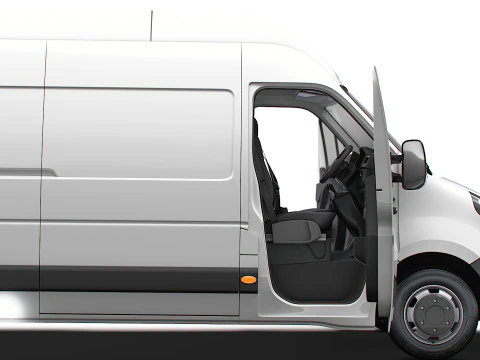 Vauxhall Movano Van L4H3 HQInterior 2021 3D Model