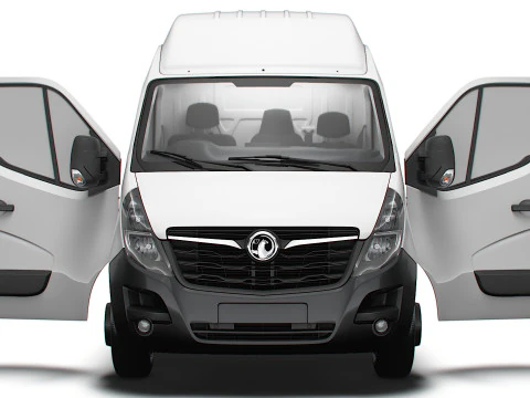 Vauxhall Movano Van L4H3 HQInterior 2021 3D Model