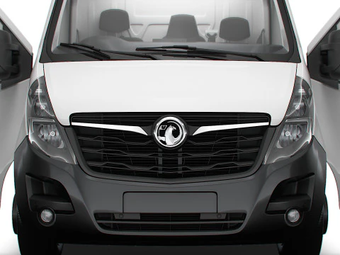 Vauxhall Movano Van L4H3 HQInterior 2021 3D Model
