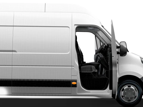 Vauxhall Movano Van L4H3 HQInterior 2021 3D Model