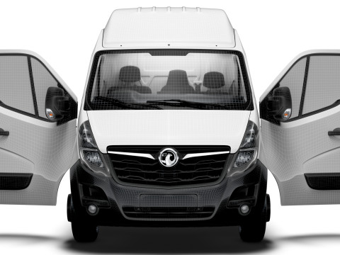 Vauxhall Movano Van L4H3 HQInterior 2021 Modelo 3D