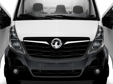 Vauxhall Movano Van L4H3 HQInterior 2021 Modelo 3D