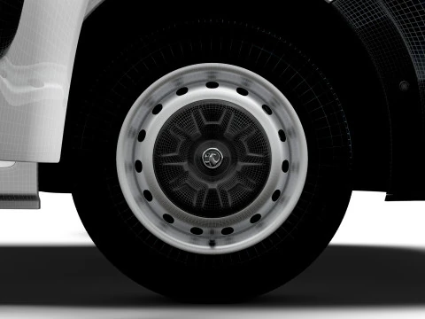 Vauxhall Movano Van L4H3 HQInterior 2021 3D Model