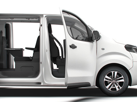 Citroen eSpaceTourer XL BusinessVIP HQInterior 2025 3D-Modell