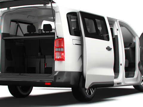 Citroen eSpaceTourer XL BusinessVIP HQInterior 2025 3D-Modell