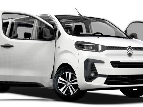 Citroen eSpaceTourer XL BusinessVIP HQInterior 2025 3D-Modell
