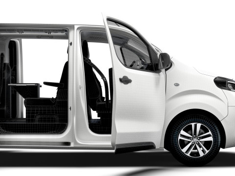 Citroen eSpaceTourer XL BusinessVIP HQInterior 2025 3D-Modell