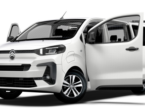 Citroen eSpaceTourer XL BusinessVIP HQInterior 2025 3D-Modell