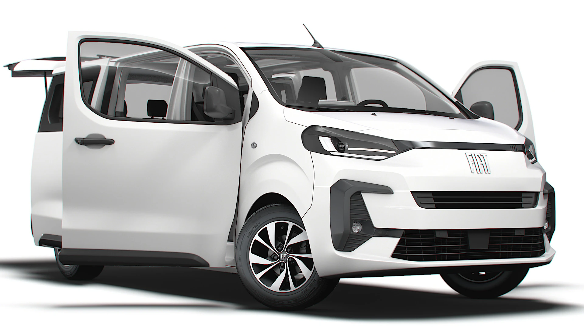 Fiat E Ulysse L3 BusinessVIP HQInterior 2025 3D Model .c4d .max .obj .3ds .fbx .stl .blend 