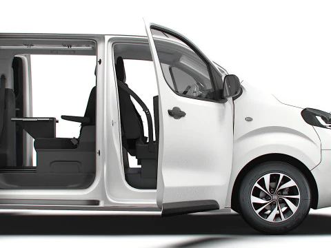 Fiat E Ulysse L3 BusinessVIP HQInterior 2025 3D Model