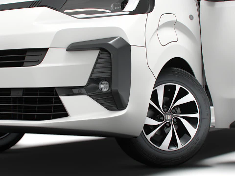 Fiat E Ulysse L3 BusinessVIP HQInterior 2025 3D Model