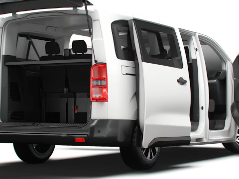 Fiat E Ulysse L3 BusinessVIP HQInterior 2025 3D Model