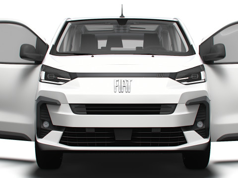 Fiat E Ulysse L3 BusinessVIP HQInterior 2025 Modelo 3D