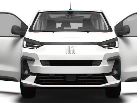 Fiat E Ulysse L3 BusinessVIP HQInterior 2025 3D Model