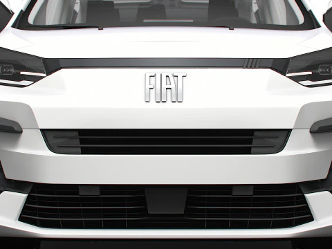 Fiat E Ulysse L3 BusinessVIP HQInterior 2025 3D Model