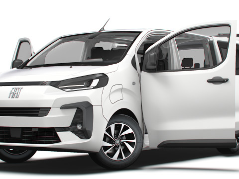 Fiat E Ulysse L3 BusinessVIP HQInterior 2025 Modelo 3D