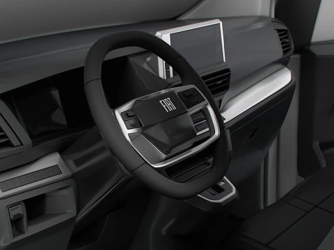 Fiat E Ulysse L3 BusinessVIP HQInterior 2025 3D Model