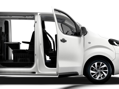 Fiat E Ulysse L3 BusinessVIP HQInterior 2025 Modelo 3D