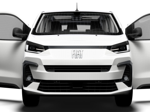 Fiat E Ulysse L3 BusinessVIP HQInterior 2025 Modelo 3D