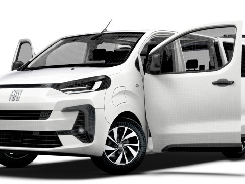 Fiat E Ulysse L3 BusinessVIP HQInterior 2025 Modelo 3D