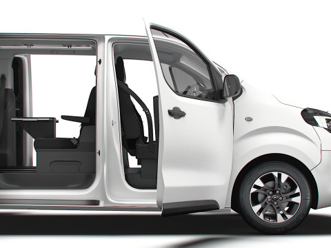 Opel Zafira Life E L3 BusinessVIP HQInterior 2025 Modelo 3D