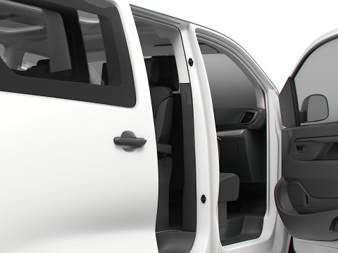 Opel Zafira Life E L3 BusinessVIP HQInterior 2025 Modelo 3D